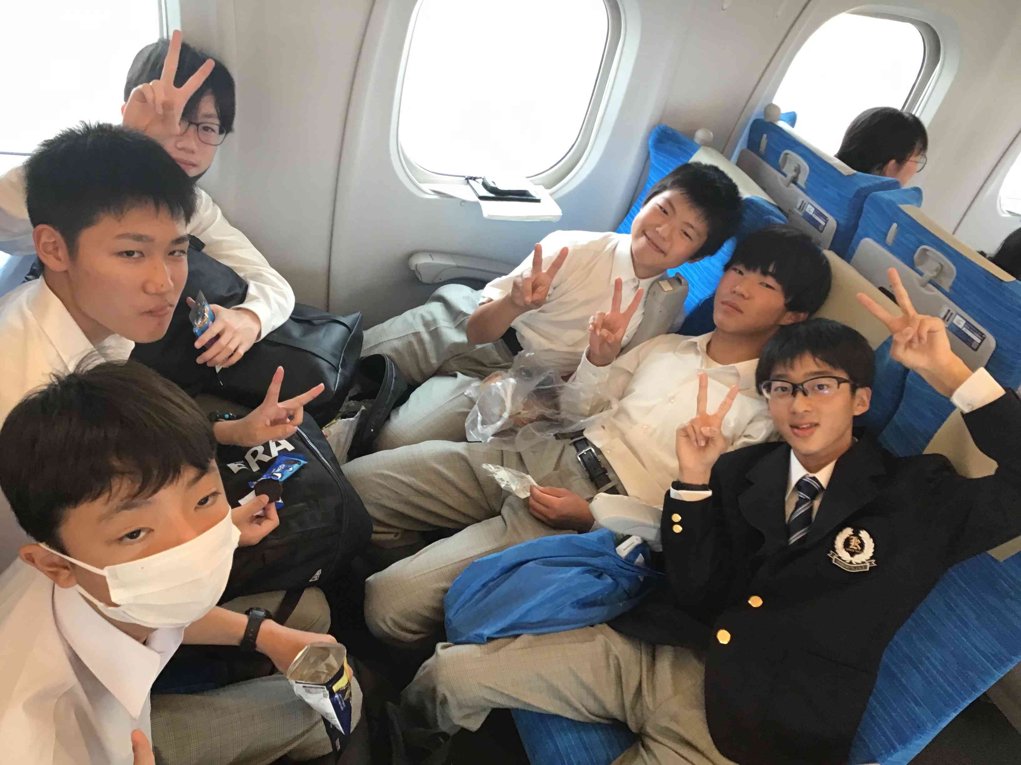 3年生]修学旅行(新幹線3) - 3年生 - ブログ - 相模原市立大野北中学校